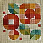 Click for more details of Mod Bloom Box (cross stitch) by Robin Pickens