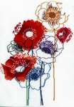 Click for more details of Modern Floral (cross stitch) by Design Works