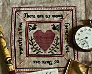 Click/tap for more details of Moments In Time (cross stitch) by Darling and Whimsy