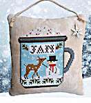 Click for more details of Months In A Mug - January (cross stitch) by Fairy Wool in The Wood