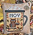 Click for more details of Months In A Mug - November (cross stitch) by Fairy Wool in The Wood