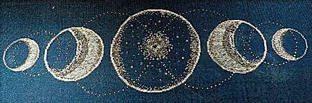 Click for more details of Moon (cross stitch) by Alessandra Adelaide Needleworks