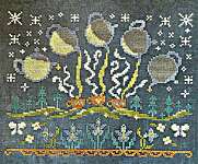 Click/tap for more details of Moonbeam Tea (cross stitch) by Ink Circles
