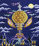 Click for more details of Moonlight Flight (cross stitch) by StitchWorld