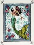 Click for more details of Moonlight Laguna Mermaid (cross stitch) by Nora Corbett