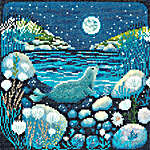 Click for more details of Moonlit Bay (cross stitch) by Mel's Stitches