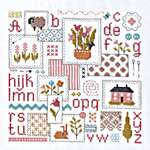 Click/tap for more details of Morceaux Choisis (Secected Pieces) (cross stitch) by Jardin Prive