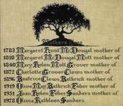 Click for more details of Mother's Tree (cross stitch) by Lavender & Lace