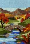 Click for more details of Mountain Autumn (long-stitch) by Rose Swalwell