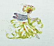 Click for more details of Mum Flower Girl (cross stitch) by Nora Corbett