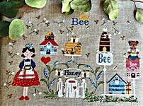 Click for more details of My Beeloved Garden (cross stitch) by Lilli Violette