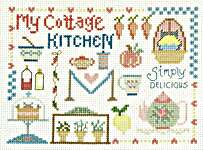 Click for more details of My Cottage Kitchen (cross stitch) by Imaginating