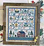 Click for more details of My Home in the Garden (cross stitch) by Hello from Liz Mathews