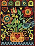 Click/tap for more details of My Quilt (cross stitch) by Susana Machado Design