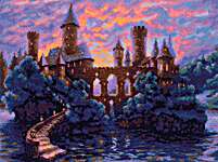 Click for more details of Mysterious Castle (cross stitch) by Riolis