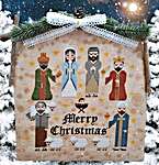 Click for more details of Nativity 2022 (cross stitch) by Fairy Wool in The Wood