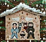 Click for more details of Nativity (cross stitch) by Fairy Wool in The Wood