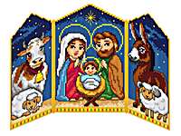 Click/tap for more details of Nativity (tapestry) by Orchidea