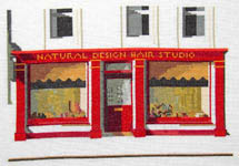 Click for more details of Natural Design Hair Studio (cross stitch) by Anne Peden
