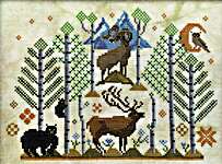 Click for more details of Nature's Peace (cross stitch) by Carriage House Samplings