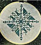 Click/tap for more details of Nautical Snowflake (cross stitch) by Salty Stitcher Designs