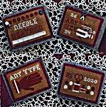 Click/tap for more details of Needle Heathen (cross stitch) by bendystitchy