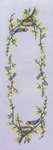 Click/tap for more details of Nesting Birds Table Runner (cross stitch) by Eva Rosenstand
