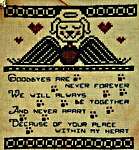 Click/tap for more details of Never Apart (cross stitch) by Stitchy Prose