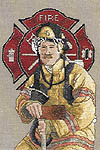 Click/tap for more details of Never Forget (cross stitch) by Jeanette Crews