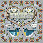 Click/tap for more details of Never Forget (cross stitch) by Yasmin's Made with Love