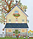 Click for more details of New England Homes - Summer (cross stitch) by Bothy Threads
