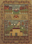 Click for more details of New England Schoolgirl Sampler (cross stitch) by Theron Traditions
