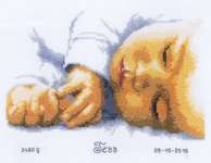 Click for more details of Newborn (cross stitch) by Vervaco