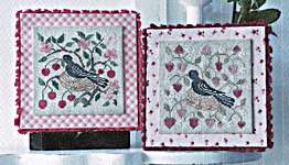 Click for more details of Nids Printemps - Ete (Nests Spring and Summer) (cross stitch) by Tralala