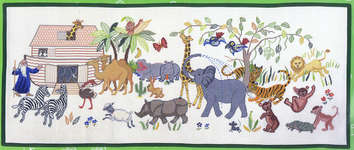 Click for more details of Noah's Ark (cross stitch) by Eva Rosenstand