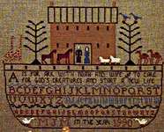 Click for more details of Noah's Ark Sampler (cross stitch) by The City Stitcher