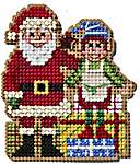 Click/tap for more details of North Pole Buddies (beadwork) by Mill Hill