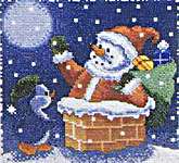 Click/tap for more details of North Pole Pals (cross stitch) by Stoney Creek
