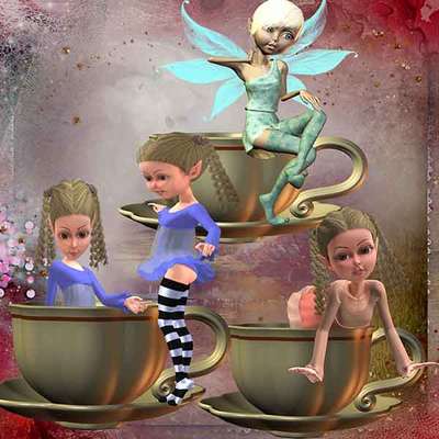 Click for more details of Not my Cup of Tea 4 (digital downloads) by DawnsDesigns