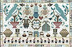 Click/tap for more details of Nottingham (cross stitch) by Kathy Barrick