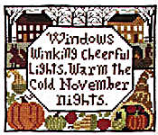 Click for more details of November (cross stitch) by The Prairie Schooler
