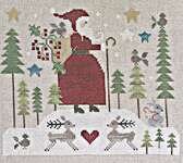 Click for more details of Nuit de Noel (Christmas Night) (cross stitch) by Tralala