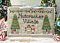 Click/tap for more details of Nutcracker Village - Clara and the Prince (cross stitch) by Country Cottage Needleworks
