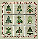 Click/tap for more details of Oh Christmas Tree! (cross stitch) by Little Dove Designs