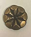 Click/tap for more details of Old Brass Button - Cone Flower (beads and treasures) by Homespun Elegance