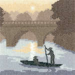 Click for more details of On the River (cross stitch) by Phil Smith