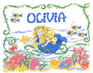 Click for more details of Once upon a Mermaid (cross stitch) by Imaginating