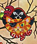 Click for more details of One-Eyed Jack Ornament (cross stitch) by Satsuma Street