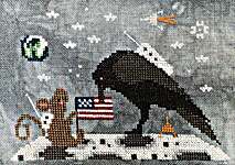 Click/tap for more details of One Giant Leap (cross stitch) by Stitches by Ethel