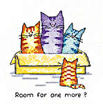 Click for more details of One More? (cross stitch) by Peter Underhill